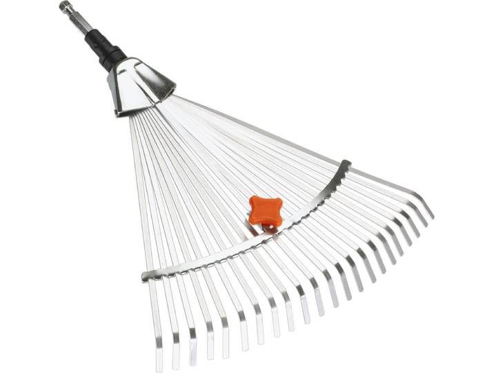 GARDENA Combisystem bladhark Hark - Werkbreedte verstelbaar 30/50 cm - Aanbevolen steellengte 130 cm