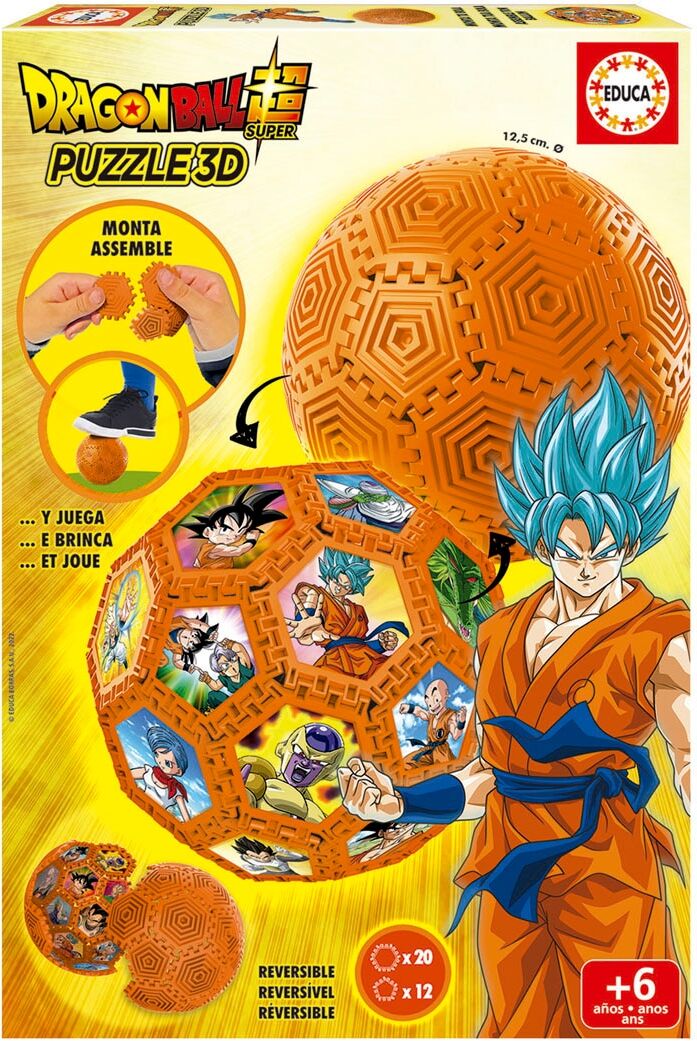 Educa Borrás Puzzle 3D Balón Dragon Ball.
