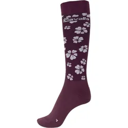 Cavallo SUCCESS CLOVER Damen Funktionsstrumpf dark raspberry FS 2022, Größe: 36