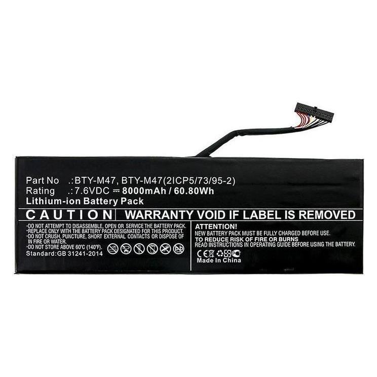 CoreParts Laptop Battery for MSI (8000 mAh) (MBXMSI-BA0009)