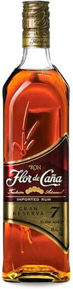 Flor de Caña Gran Reserva 7 Jahre Rum 70 cl. - 70cl