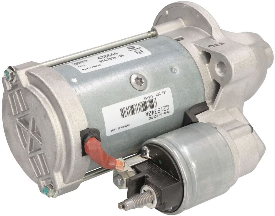 Starter VALEO ORIGINS - NEW O.E. TECHNOLOGIE VALEO 438644