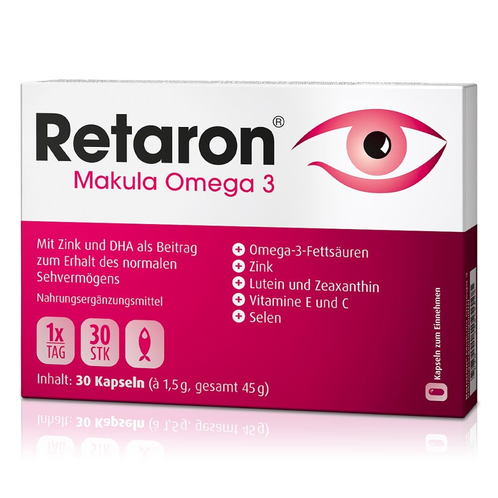 URSAPHARM Arzneimittel GmbH Retaron Makula Omega-3 Kapseln 19642853