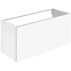 Keuco X-Line Waschtisch-Unterschrank 33182970000 Dekor vulkanit matt beschichtet, Glas vulkanit matt, 120x60,5x49cm, Frontauszug