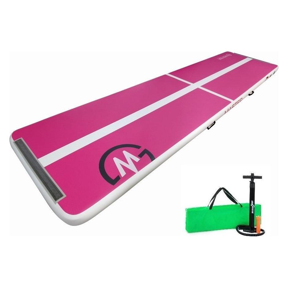 Master Dmuchana Mata Airtrack 400 x 100 x 10 cm (B864-PINK-WHITE)