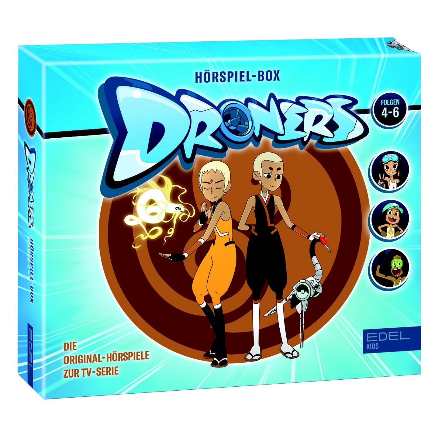 Edel:Kids Droners - Hörspiel TV-Box, Folge 4-6 (0218338KID)