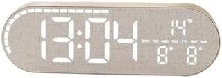 Uplift Picks Large LCD Digital Wall Clock With Temperature Humidity And Calendar Display 06