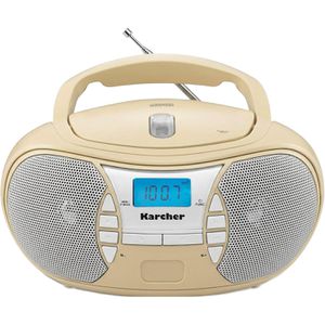 Karcher Radio RR 5025-H, CD, Stereo, creme