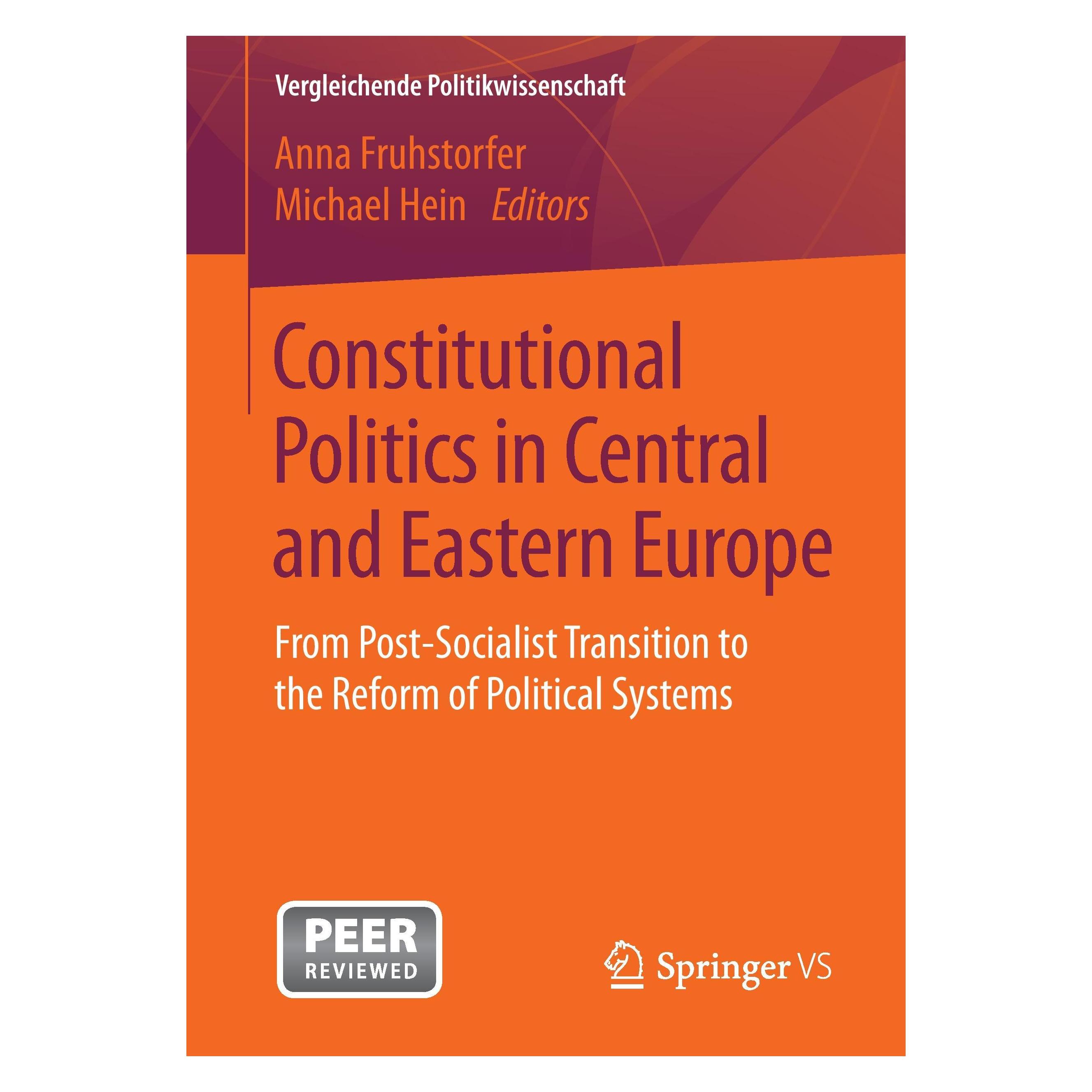 Springer Constitutional Politics in Central and Eastern Europe (Englisch, Softcover, Anna Fruhstorfer, Hanspeter Kriesi, Michael Hein) (33222360)