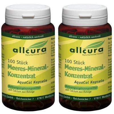 Meeresalgen Konzentrat Rotalgen m.nat.Calcium Kps. 2x 2x100 St Kapseln
