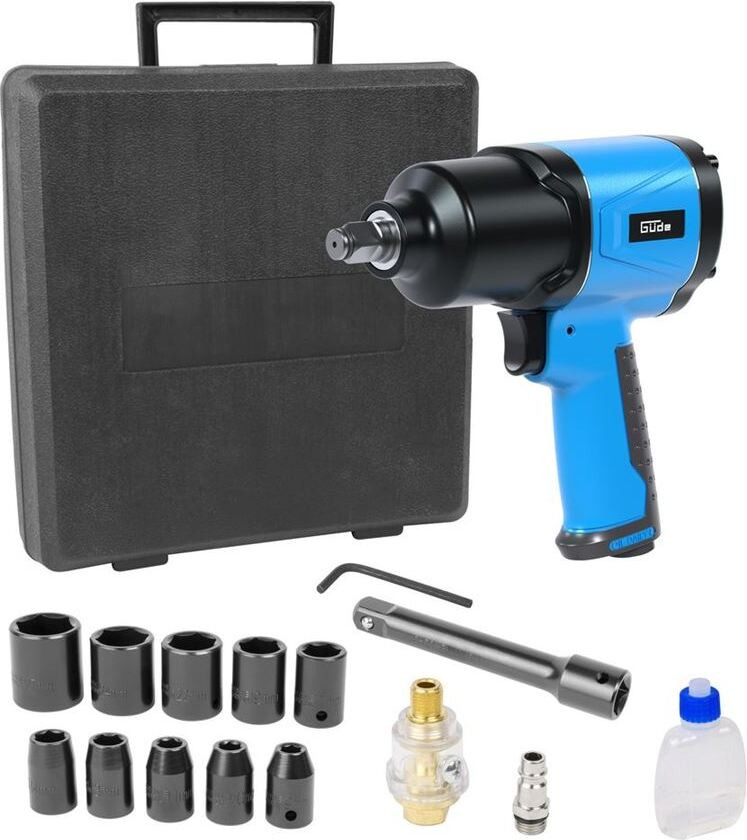 Güde Set sleutels voor slagmoersleutels, 1/2 inch
