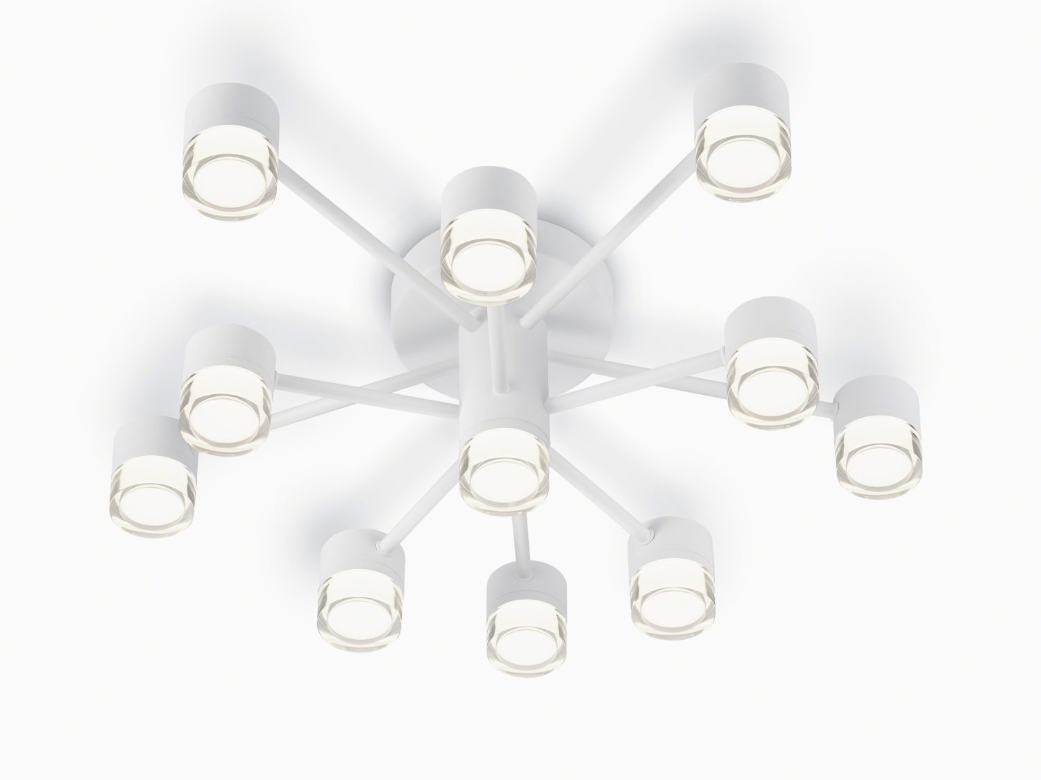 Helestra LED-11er-Deckenleuchte KALA weiß 5-5009.07 4022671114929