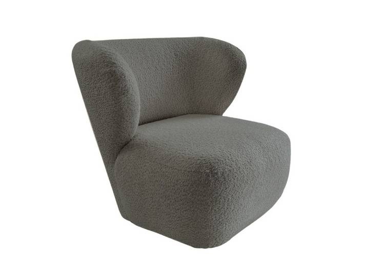 Compleo Sessel Polstersessel, Designersessel, Gemütlich, Bouclé DESIGO