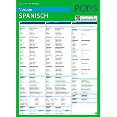PONS Verben auf einen Blick Spanisch, Taschenbuch von , PONS Langenscheidt GmbH, 978-3-12-562670-6