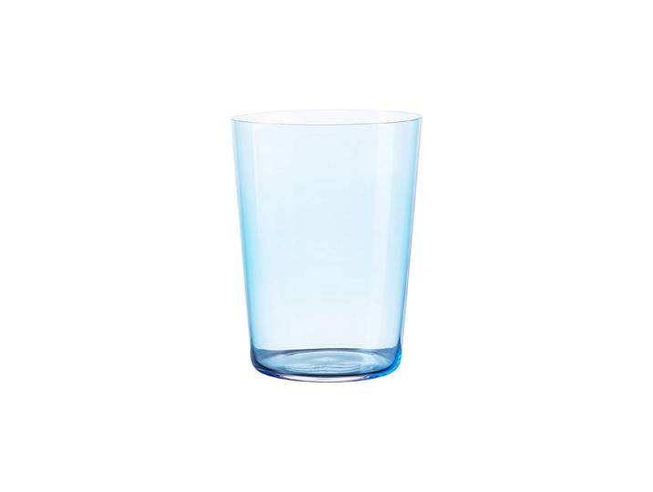 Longdrinkglas Lunasol 21st Century Color 6 Stück, 515 ml , blau (hellblau), H:14cm, Trinkgefässe, Longdrinkglas