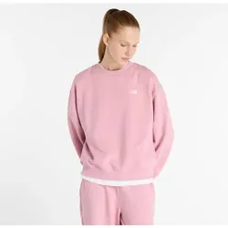 NEW BALANCE Damen Kapuzensweat Sport Essentials French Terry Crew, Größe XL in Weiß 41508