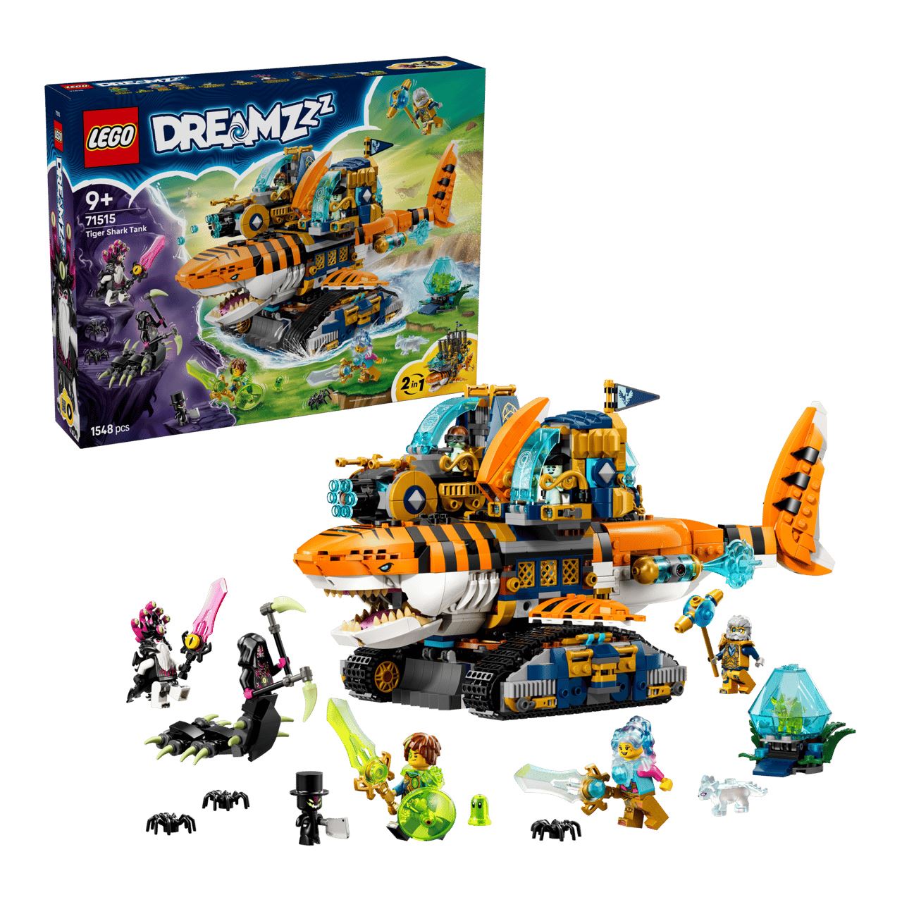 LEGO DREAMZzz 71515 Tigerhai-Fahrzeug