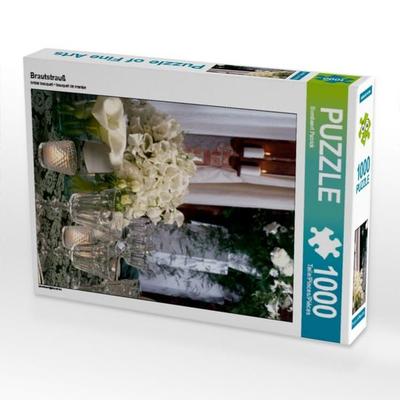 CALVENDO Puzzle Brautstrauß 1000 Teile Puzzle hoch | 1000 Teile Lege-Größe 64 × 48 cm Foto-Puzzle für glückliche Stunden