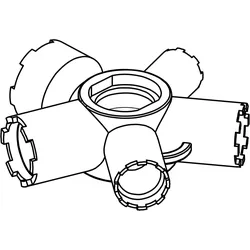 Hansa Mulifunktionsschlüssel Cache Standard, 59913541 59913541