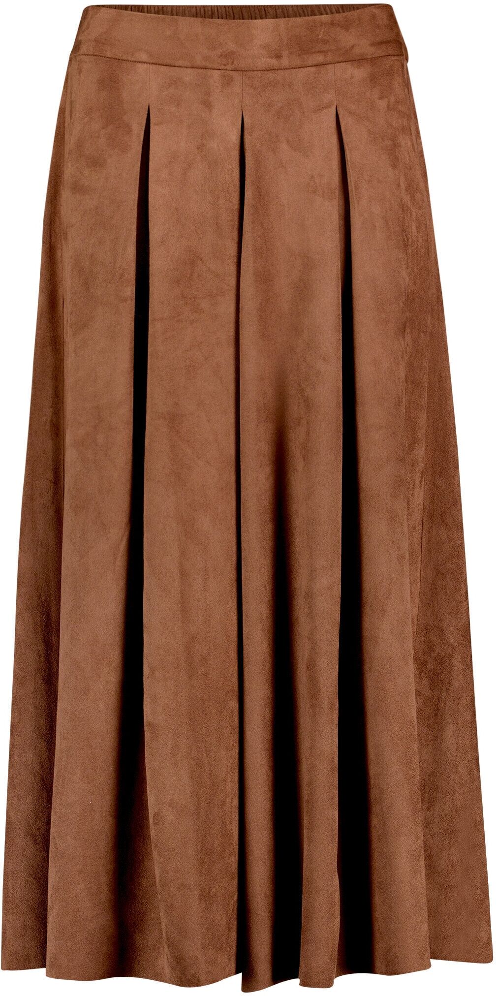 Hosenrock BETTY BARCLAY "Hosenrock mit Bundfalten", Damen, Gr. 40, braun (schwarz coffee), Röcke Hosenrock