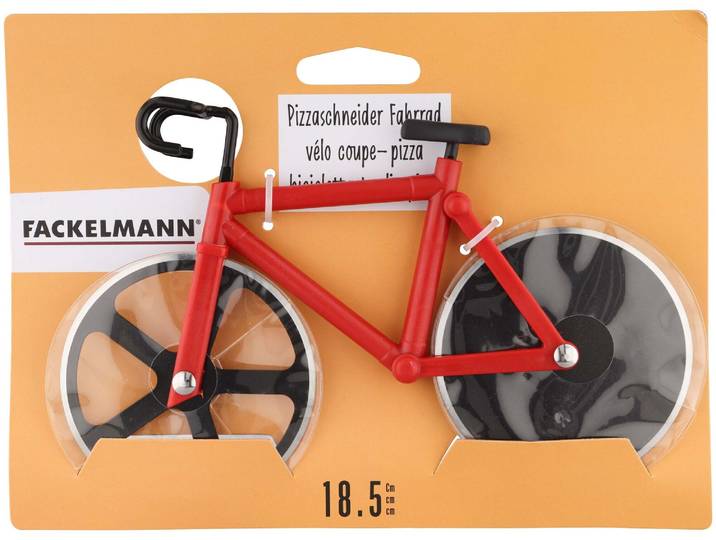 Fackelmann Pizzaschneider Fahrrad