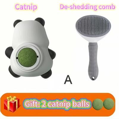 Uplift Picks Natural Catnip Wall Ball Toy For Licking Biting Teeth Cleaning And Play set Combination