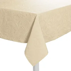 Pichler Tischwäsche Cordoba Tischdecke 130x170 cm | sand - beige
