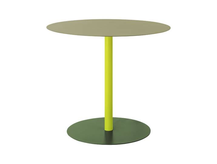 REMEMBER Beistelltisch Rondo lime - H 42, ø 48 cm aus