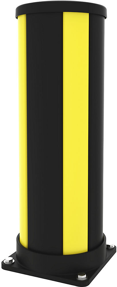 Rammschutz-Poller X-Protect, Bodenverankerung, Höhe 610 mm Axelent
