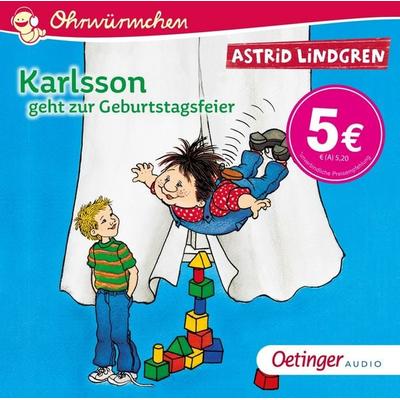 Karlsson geht zur Geburtstagsfeier - Astrid Lindgren, CD, 9783837392661