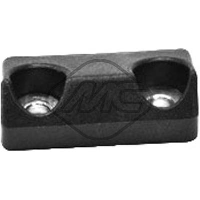 METALCAUCHO Führung, Verriegelungsknopf 43538 hinten für Fiat