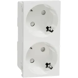 Schneider Electric Doppelsteckdose OL45 Unica NU306618