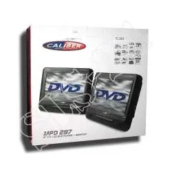Caliber 9" Zoll TFT LCD portabler DVD Player + 9" Zoll TFT LCD Monitor USB SD...