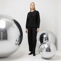 STEFFEN SCHRAUT SELECTION Sweatshirt Rundhalsausschnitt Strassverzierung figurumspielend