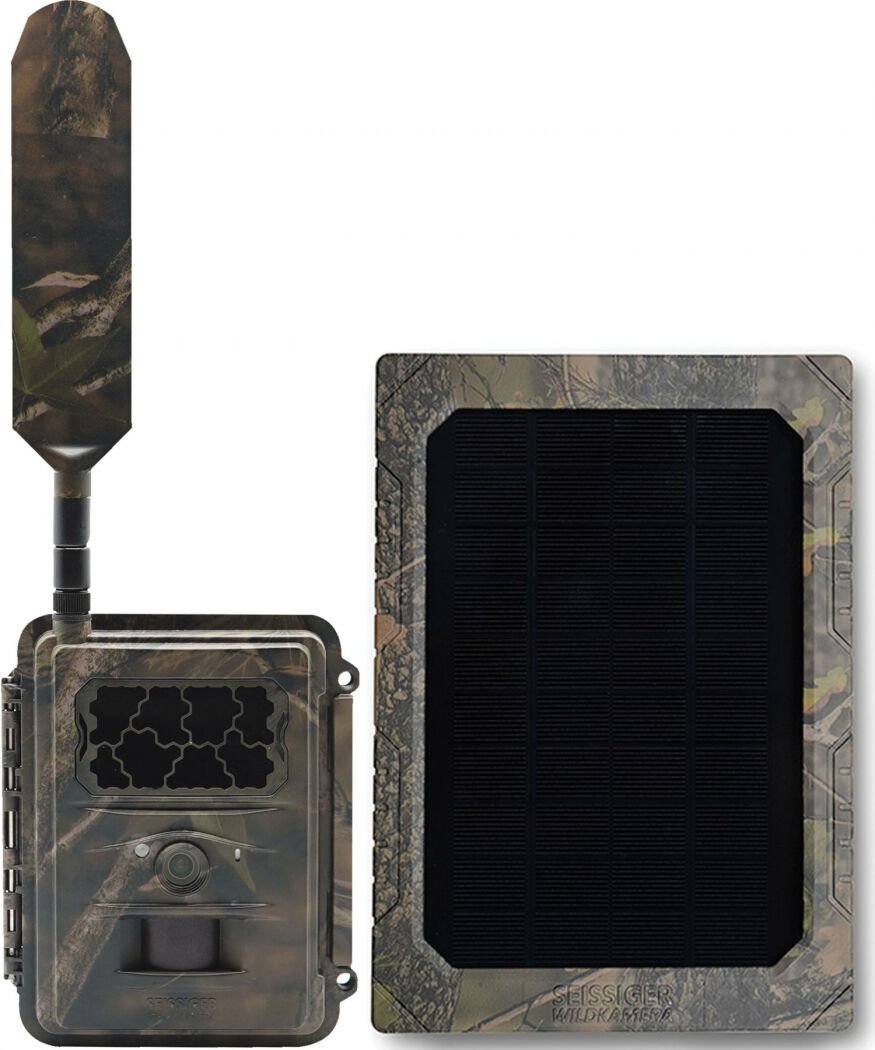 SEISSIGER Base-Cam LTE SUPERSIM-Edition + panneau solaire