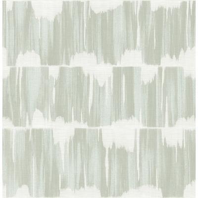 A-Street Prints Serendipity Seafoam Shibori Wallpaper