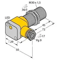 Turck Sensor BI10-G30SK-Y1X