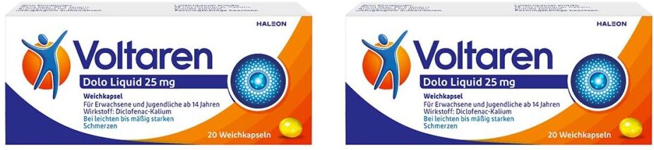 Voltaren Dolo Liquid 25mg Weichkapsel mit Diclofenac