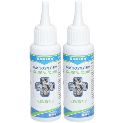 Mikrosilber Ohrenliquid vet. 2x 2x50 ml Liquidum