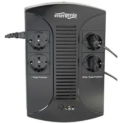 Gembird EnerGenie EG-UPS-001 (650 VA, 390 W, Line-Interaktiv USV), USV