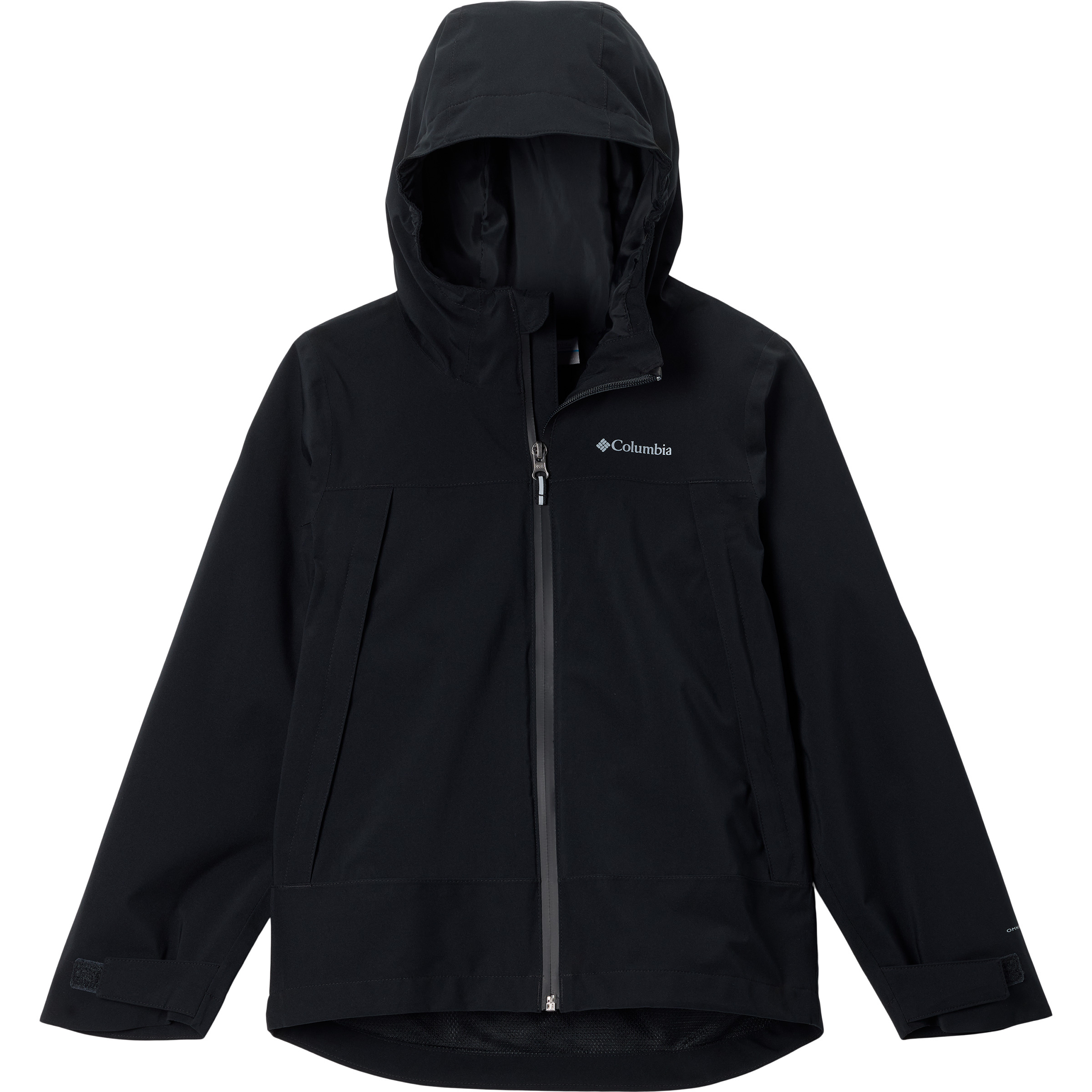 Columbia Boulder Falls Kinder Regenjacke schwarz Größe 168 Camping Wasserdicht