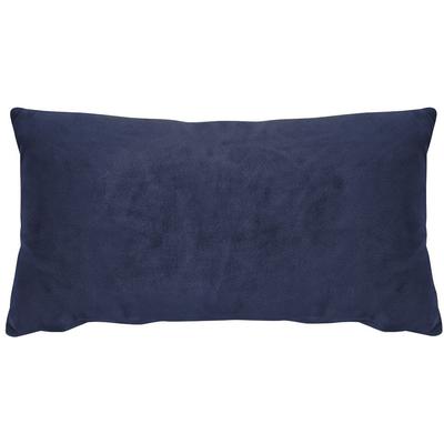 Dekokissen PAD "Smooth", blau, unifarben, B:25cm L:50cm, Polyester, Dekokissen_Sitzkissen_Kissenhüllen, Perfekte Farbabstimmung, große Farbvielfalt, in verschiedenen Größen