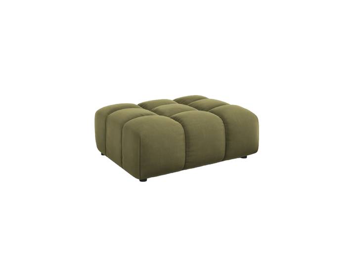 Design Sitzpouf „Sky“ Samt Hellgrün chosen by Bloomingloft