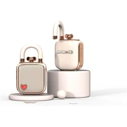 Divoom LoveLock (5 h), Bluetooth Lautsprecher, Pink