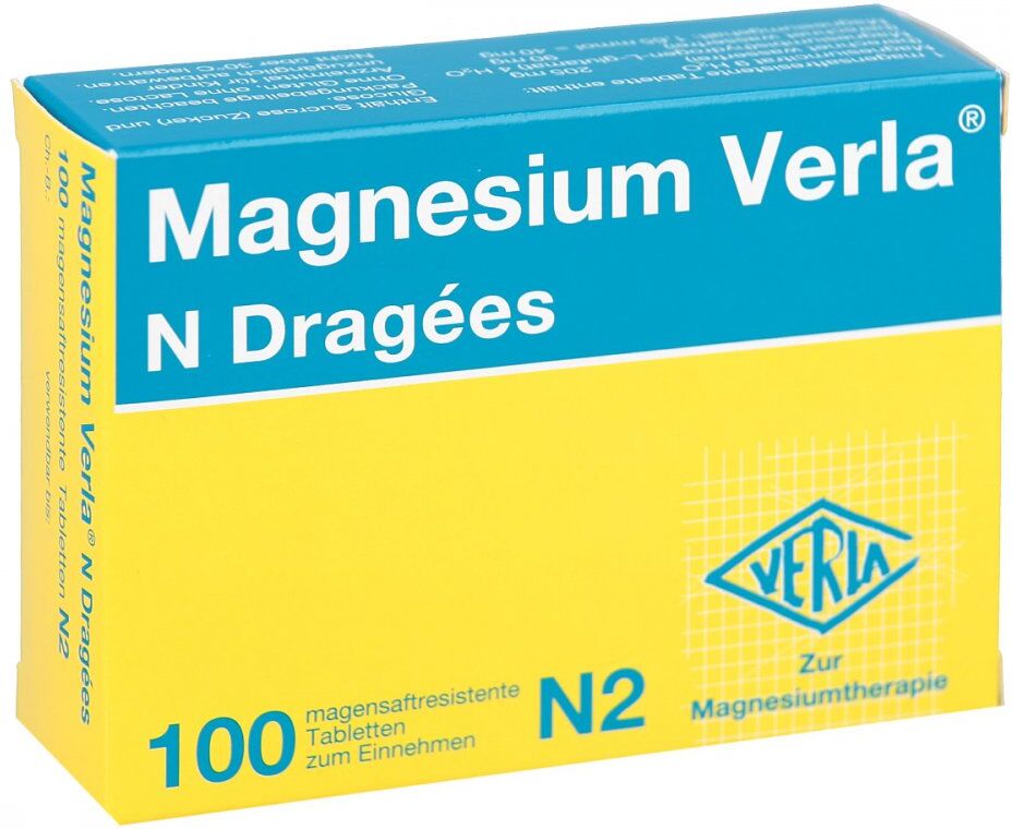 Magnesium Verla N Dragees
