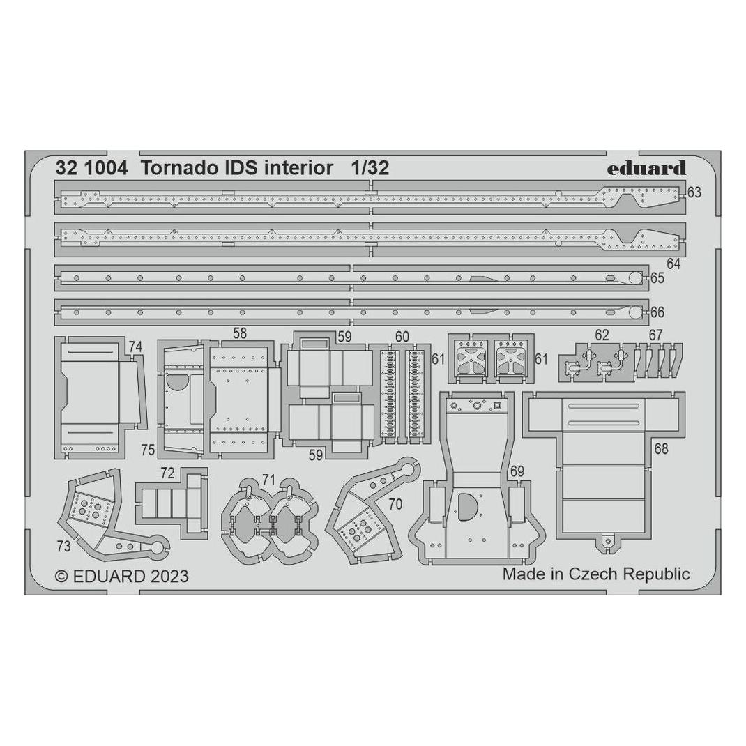 Eduard Tornado IDS interior for ITALERI (321004)