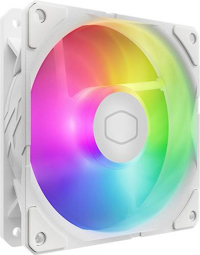 Cooler Master SickleFlow Edge PC-Gehäuse-Lüfter Weiß (B x H x T) 120 x 25 x 120 mm inkl. LED-Beleuchtung