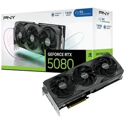 PNY GeForce RTX 5080 Triple OC 16GB Grafikkarte 3xDP/HDMI