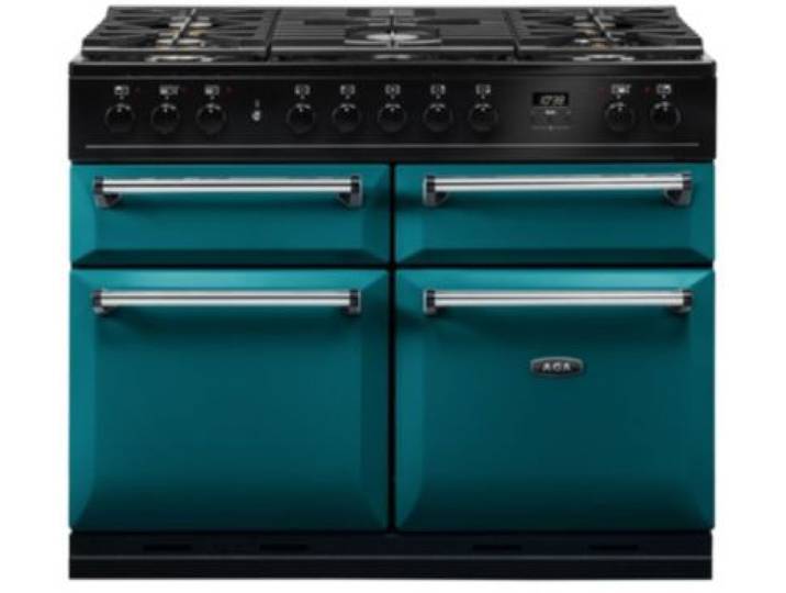 Aga - Piano De Cuisson Gaz Master Chef Deluxe 110 Salcombe Blue