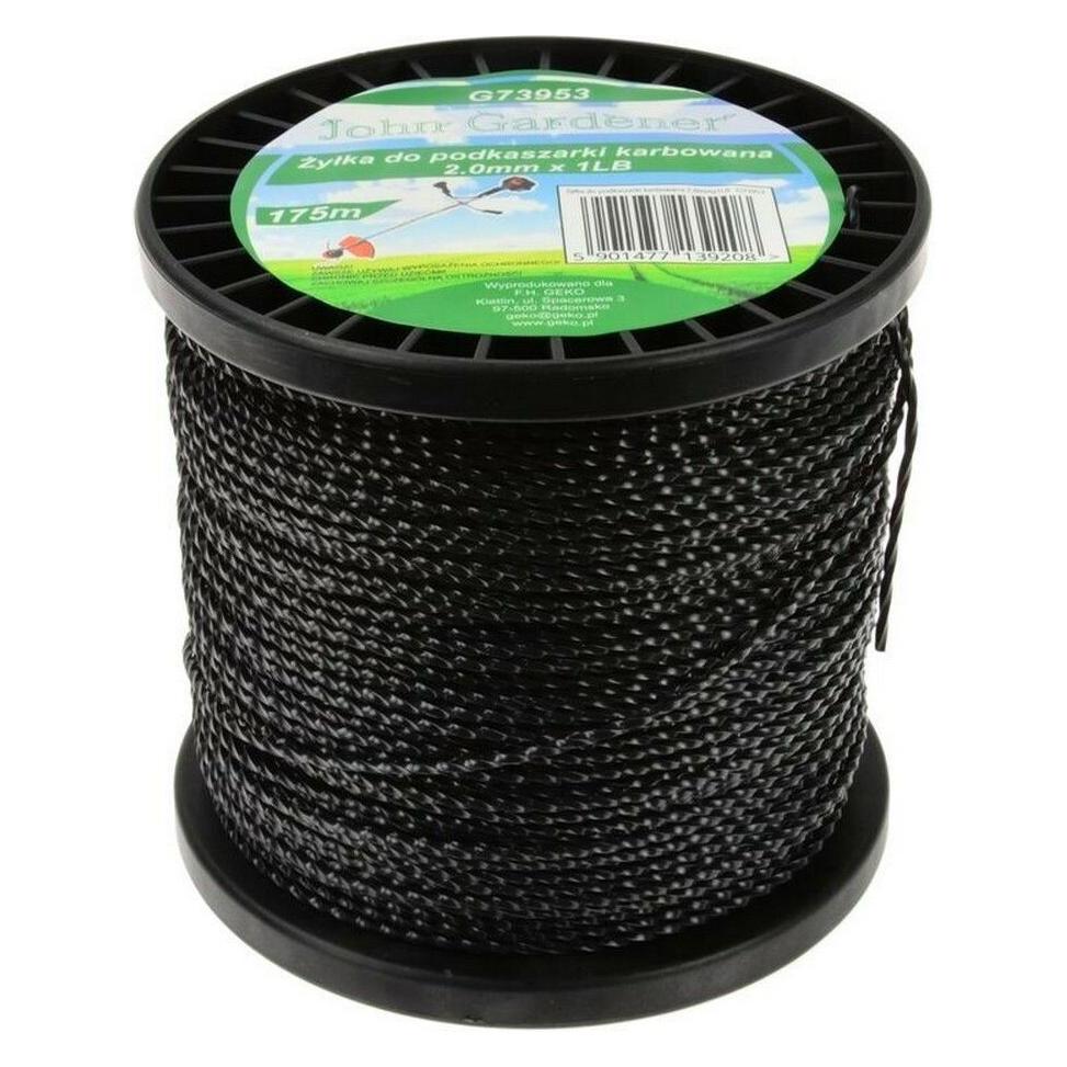 GEKO Mähfaden 2.0mm 175m Carbon (Rasentrimmer) (G73953)